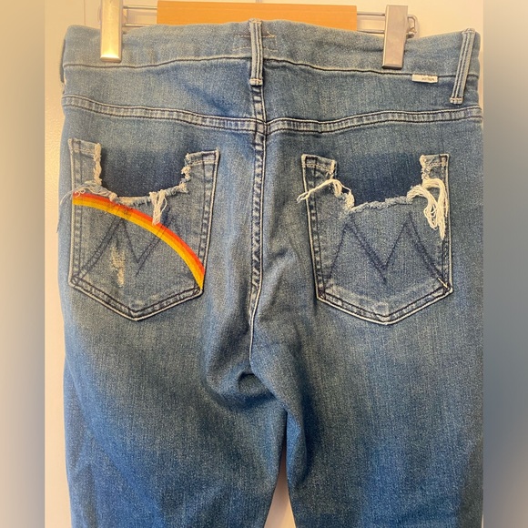 MOTHER- HighWaisted Looker Ankle Chew - Picture 4 of 9